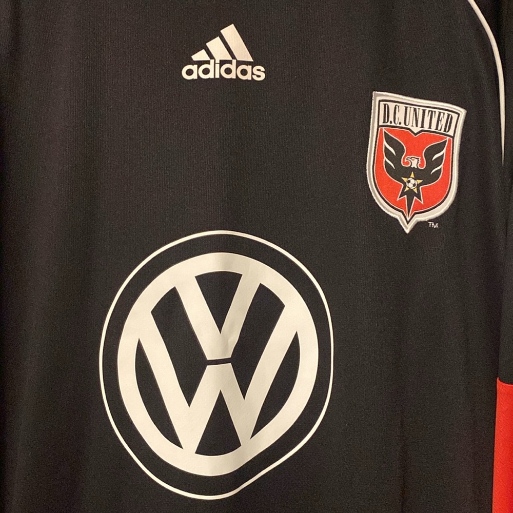 D.C. United Home 2009/10 Tradition Long Sleeve Adidas Jersey MLS Soccer 2XL - Picture 7 of 8
